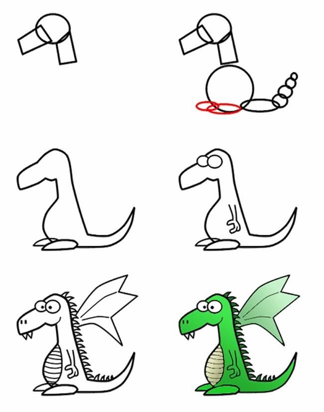 Как нарисовать Дракона 2024