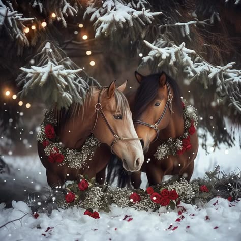 Новогодние картинки с Лошадью