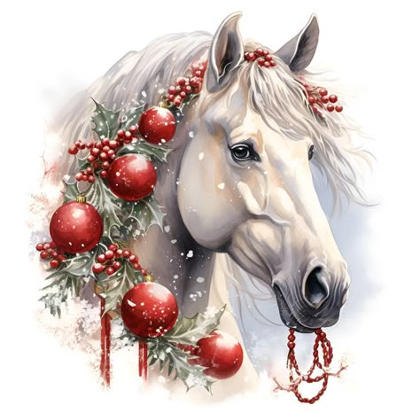 Новогодние картинки с Лошадью
