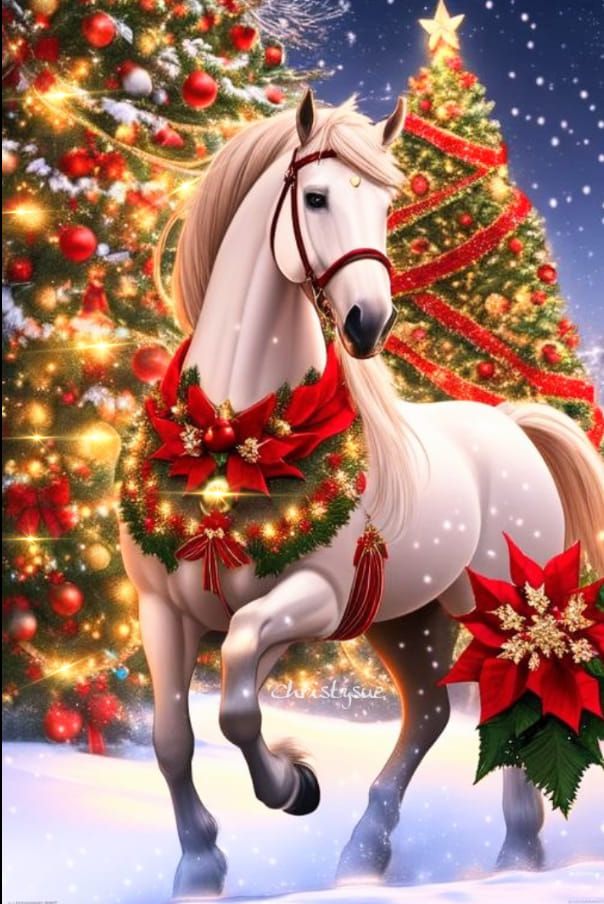 Новогодние картинки с Лошадью