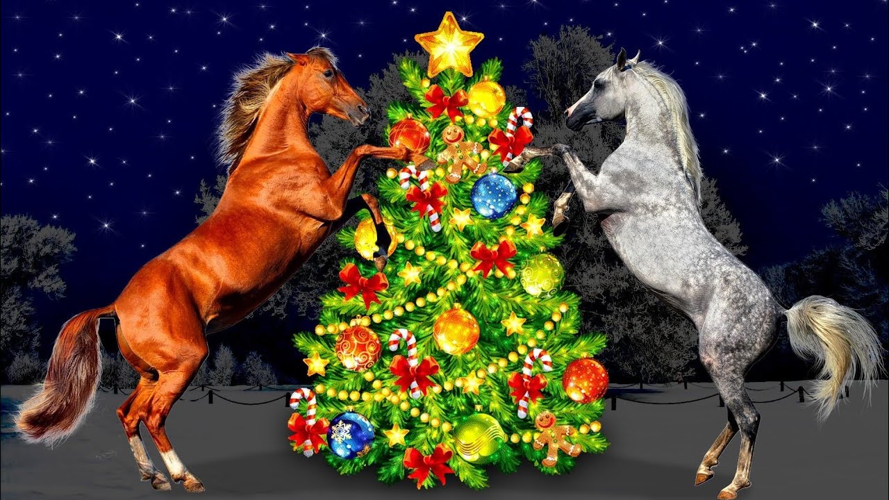 Новогодние картинки с Лошадью
