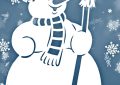 ⛄ Трафареты на Новый год 2025 – Снеговики