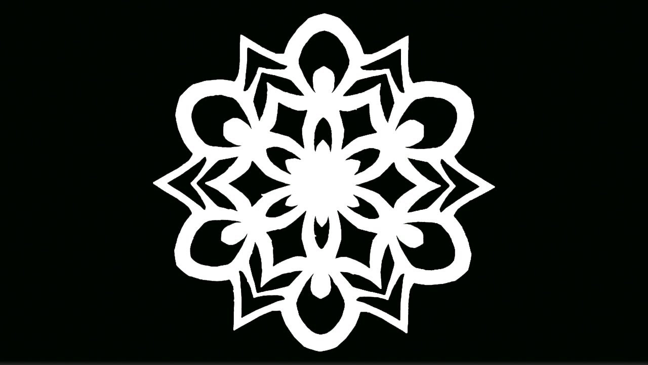 ❄️ Вырезалки на Новый 2025 год – Снежинки